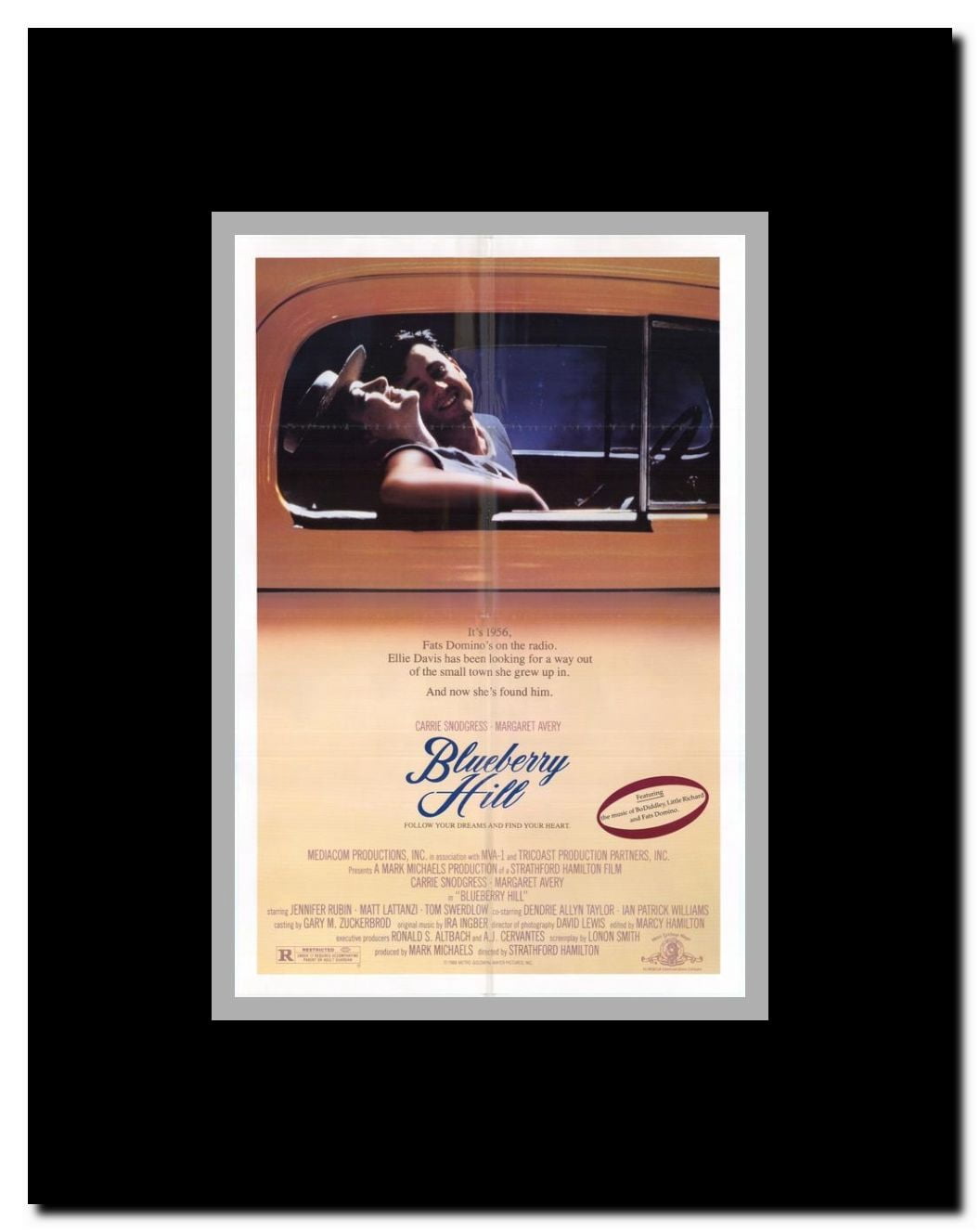 Blueberry Hill Framed Movie Poster