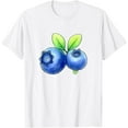 thumbnail image 1 of Blueberry Muffin Costume T-ShirtMen's and women's pure cotton short-sleeved shirts, 1 of 7