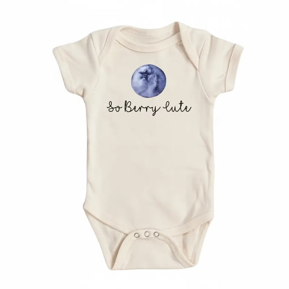 Blueberry Newborn Gift Baby Bodysuit