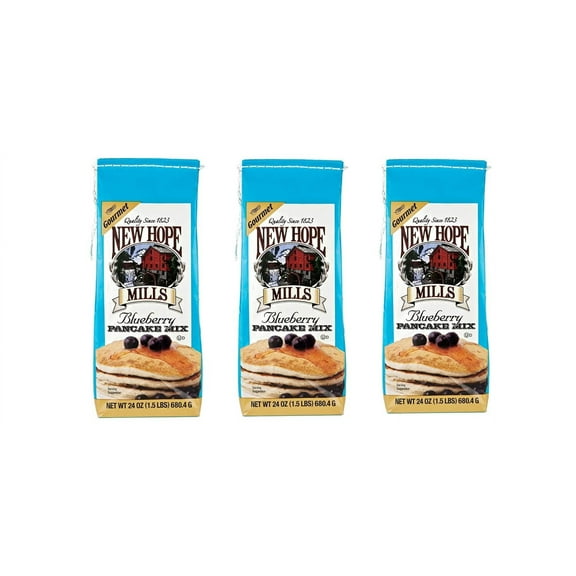 Blueberry Pancake Mix- 24 oz. Bag (Three Bags)