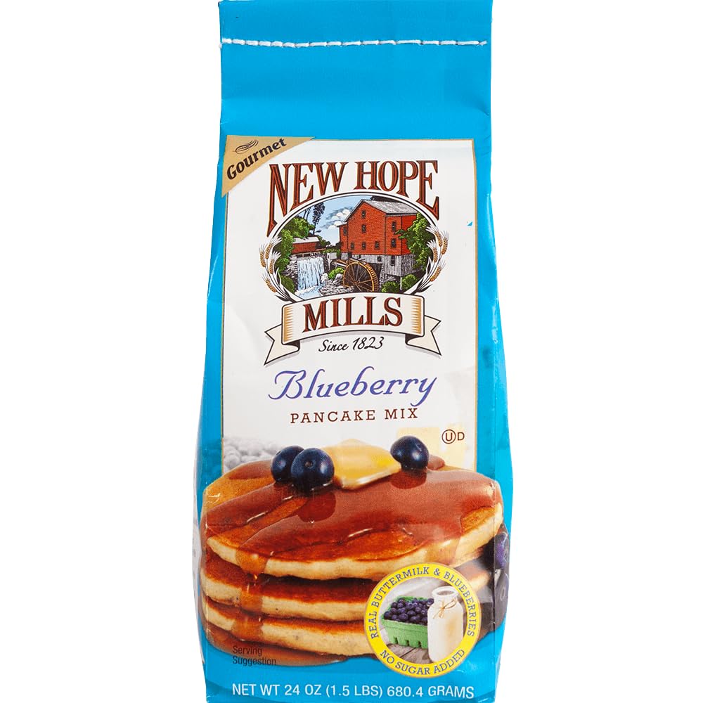 Blueberry Pancake Mix by YPF5 New Hope Mills Bursting with Real