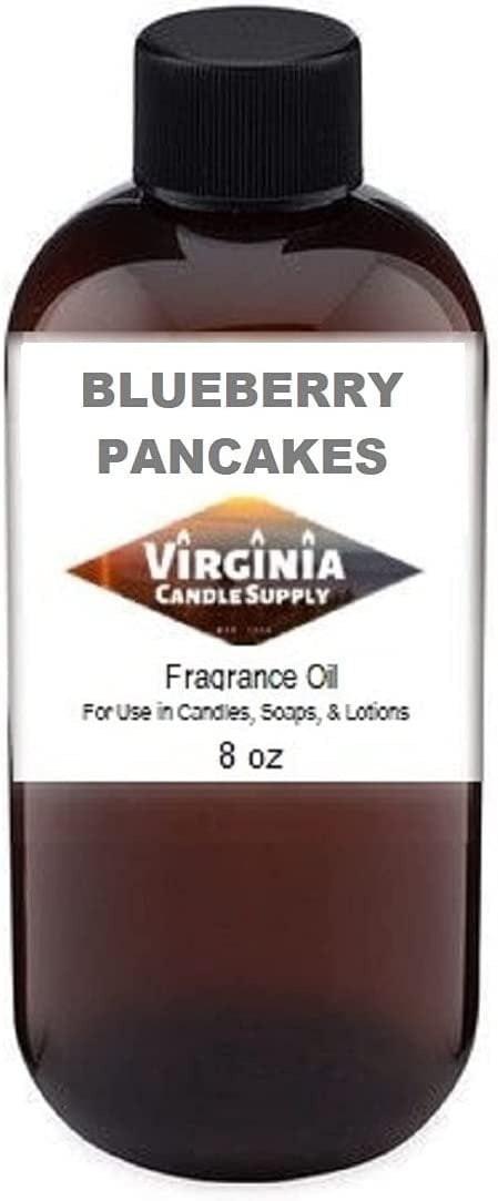 Blueberry Pancakes Fragrance Oil 8 oz Bottle for Candle Making, Soap Making, Tart Making, Room Sprays, Lotions, Car Fresheners, Slime, Bath Bombs, Warmers