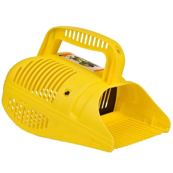 Blueberry Picking Tool with Ergonomic Handle and Harvest Basket for Efficient Berry Collection and Gentle Fruit Protection for Home Gardeners and Orchard Enthusiasts Sopatenor