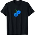 thumbnail image 1 of Blueberry Pie Food Dessert Math Pi Teacher Student Gift Pun T-Shirt, 1 of 4