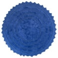 thumbnail image 1 of Blueberry Round Crochet Bath Mat, 1 of 3