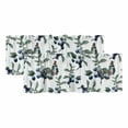 thumbnail image 1 of Blueberry Spring Leaves Curtain Valances for Windows, Kitchen Valance Window Treatments Panel 2 Pack, Farmhouse Botanical Branches Rod Pocket Short Curtains for Bathroom Bedroom 60 x 18 Inch, 1 of 8