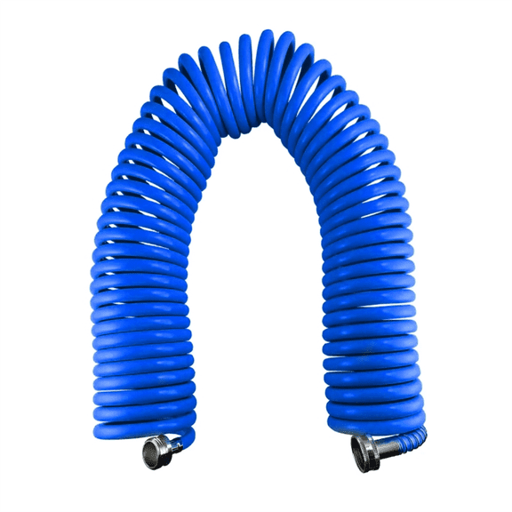 BluBird Avagard Recoil Water Hose 25' - Blue