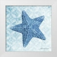 thumbnail image 1 of Bluebird Barn 12x12 White Modern Wood Framed Museum Art Print Titled - Starfish I, 1 of 4