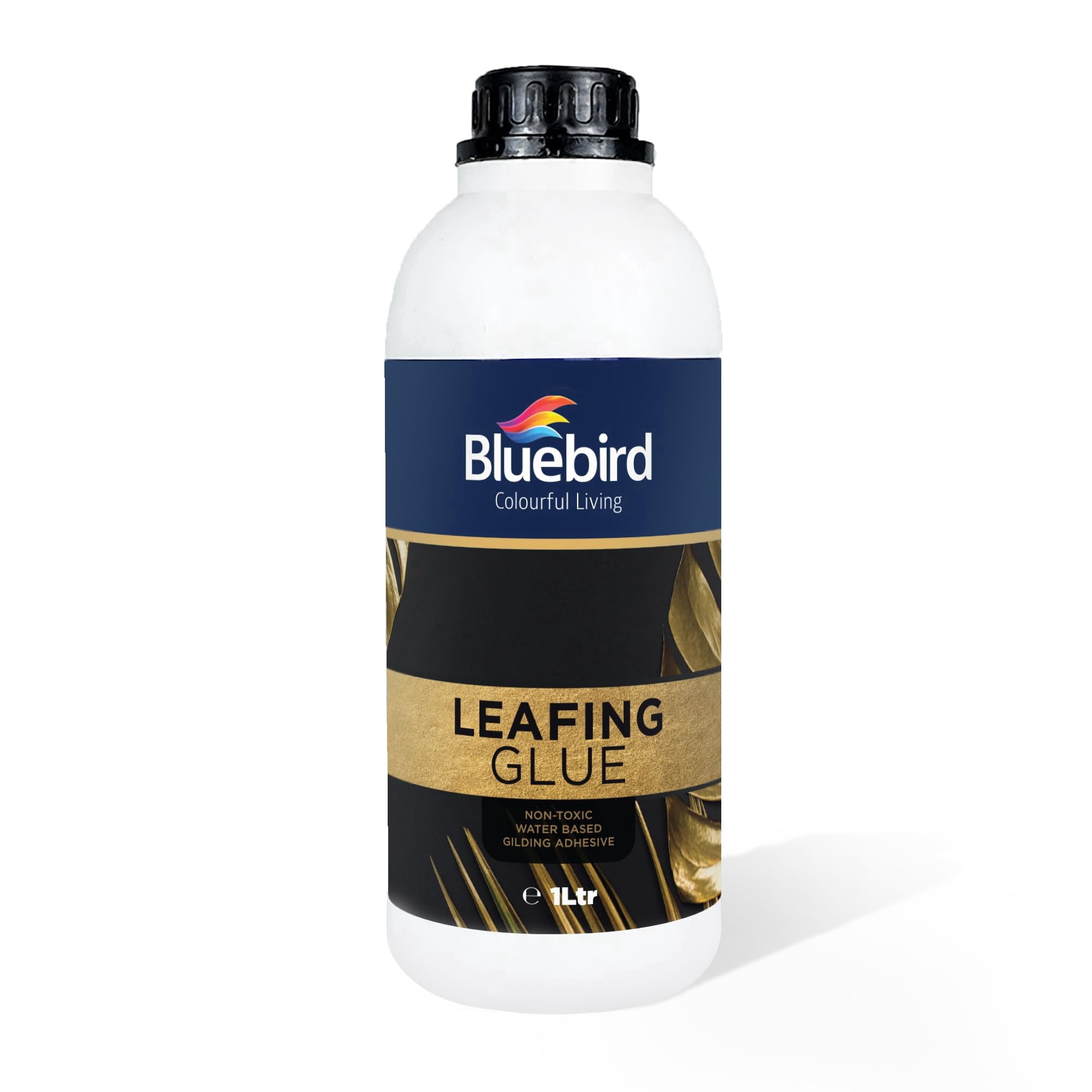 Bluebird Gold Leaf Adhesive 33.8 Fl Oz Gilding Adhesive, Leafing Glue for Art and Craft