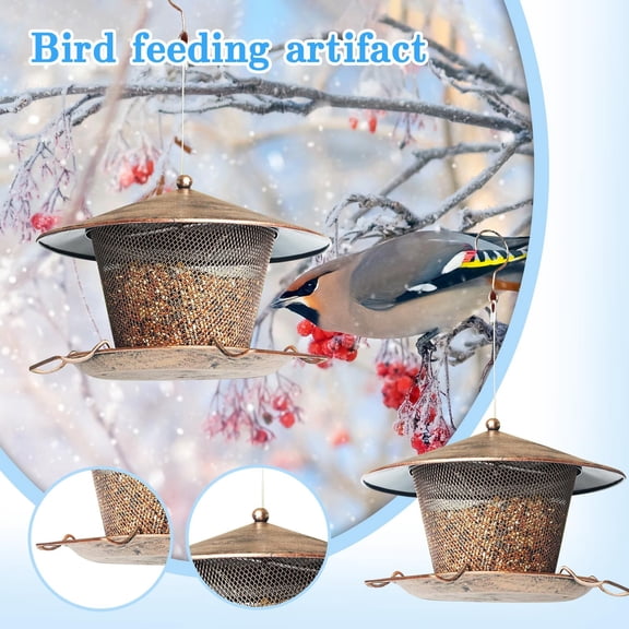 Bluebird Houses Purple Martin Bird House Bird Nesting Box Bluebird Box Outdoor Bird House 10" Brown Hanging Bird Feeder House for Outdoor Garden Balcony Villa Yard