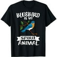 thumbnail image 1 of Bluebird Is My Spirit Animal Bird Gift T-Shirt, 1 of 5