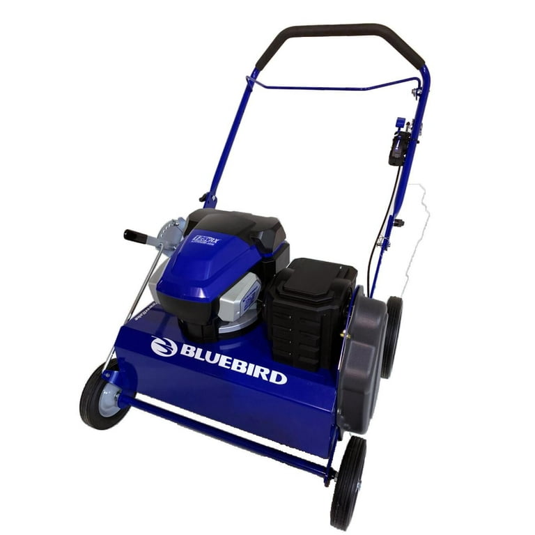 Bluebird Power Rake Dethatcher 18In 125V Li Ion Wheeled Brushless