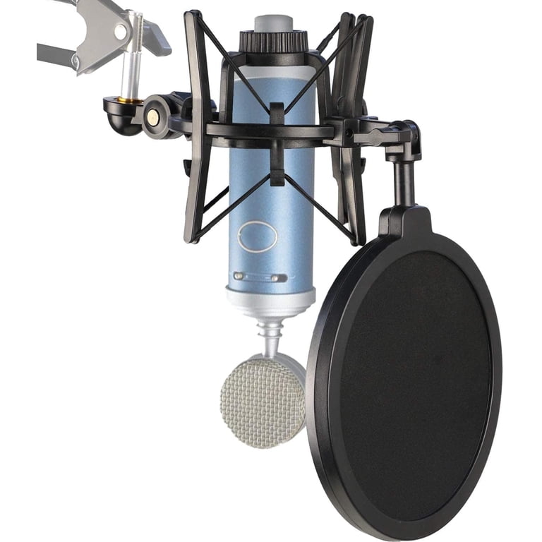 SUNMON Shock Mount with Pop Filter Windscreens for Bluebird SL Mic