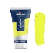 Bluebird Studio Acrylic Paint Tube - Neon Yellow 6.76 fl oz Non Toxic, Rich Pigments for Painters, Adults & Kids, Ideal for Canvas, Wood, Clay, Ceramic & More