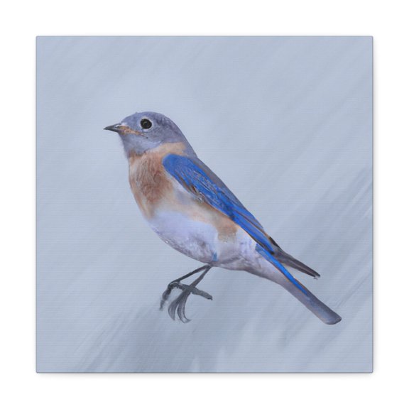 "Bluebird's Azure Flight" - Canvas