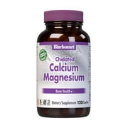 Bluebonnet Nutrition Albion Chelated Calcium Magnesium Caplets, 120 Count