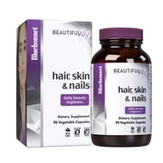 Bluebonnet Beautiful Ally Hair Skin & Nails, Hydrolyzed Collagen Peptides 1 & 3, 90 Caps