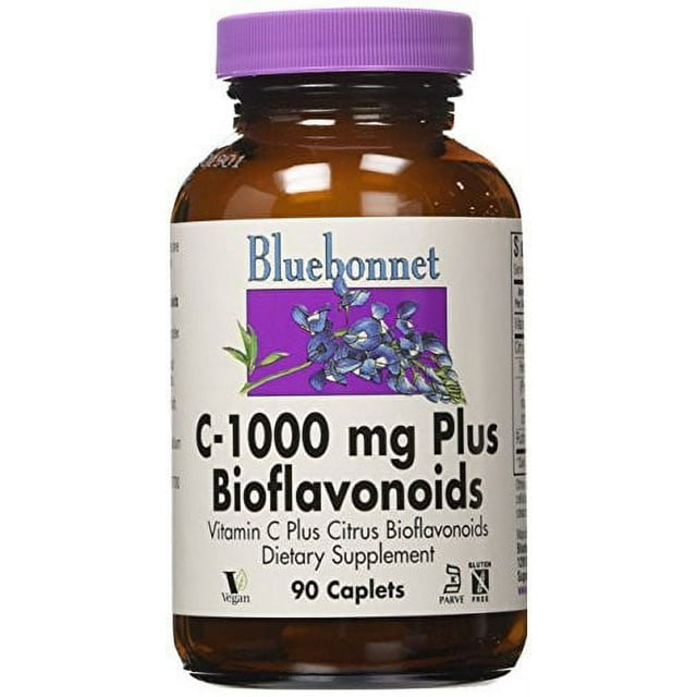 Bluebonnet C-1000 Mg Plus Bioflavonoids, 90 Ct
