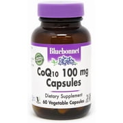 Bluebonnet Nutrition CoQ-10 Vegetarian Capsules, 100mg, 60 Count