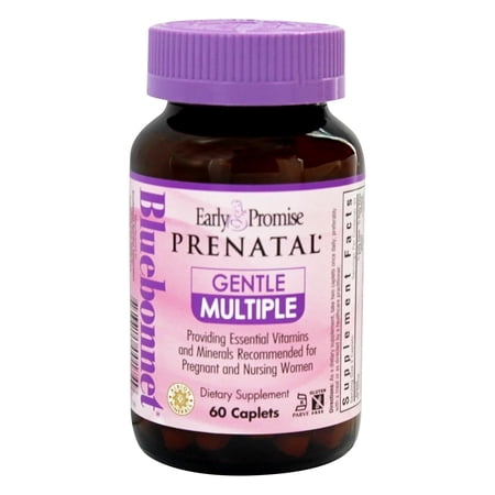 Bluebonnet Early Promise Prenatal Gentle Multiple, With Iron, 60 Ct