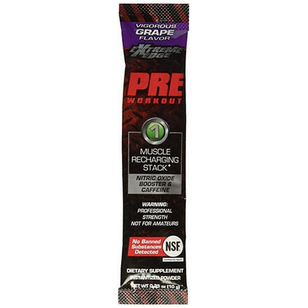 Bluebonnet Extreme Edge Pre Workout Grape 20 Pack Box