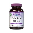thumbnail image 1 of Bluebonnet Folic Acid 800 mcg, Healthy Neurological Development*, 90 Vegetable Capsules, 1 of 3