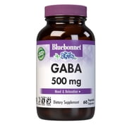 Bluebonnet GABA 500mg, Supports Relaxation*, 60 Days