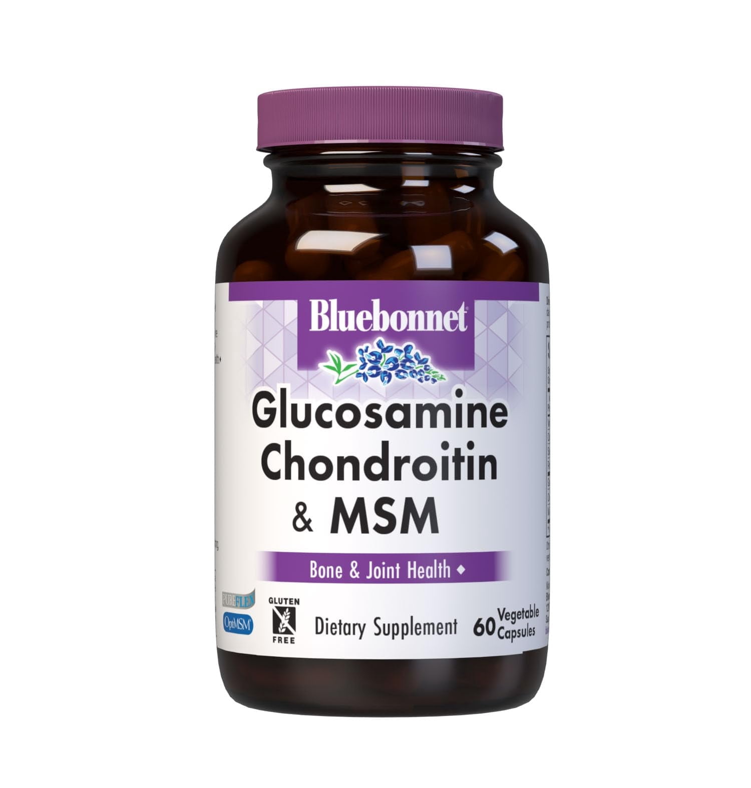 Bluebonnet Glucosamine Chondroitin & MSM, Glucosamine, Bone & Joint Health*, 20 Days