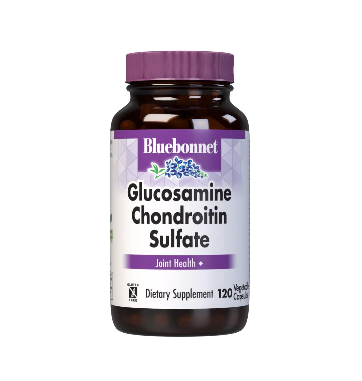 Bluebonnet Nutrition Glucosamine Chondroitin Sulfate Supplement, 120 Count