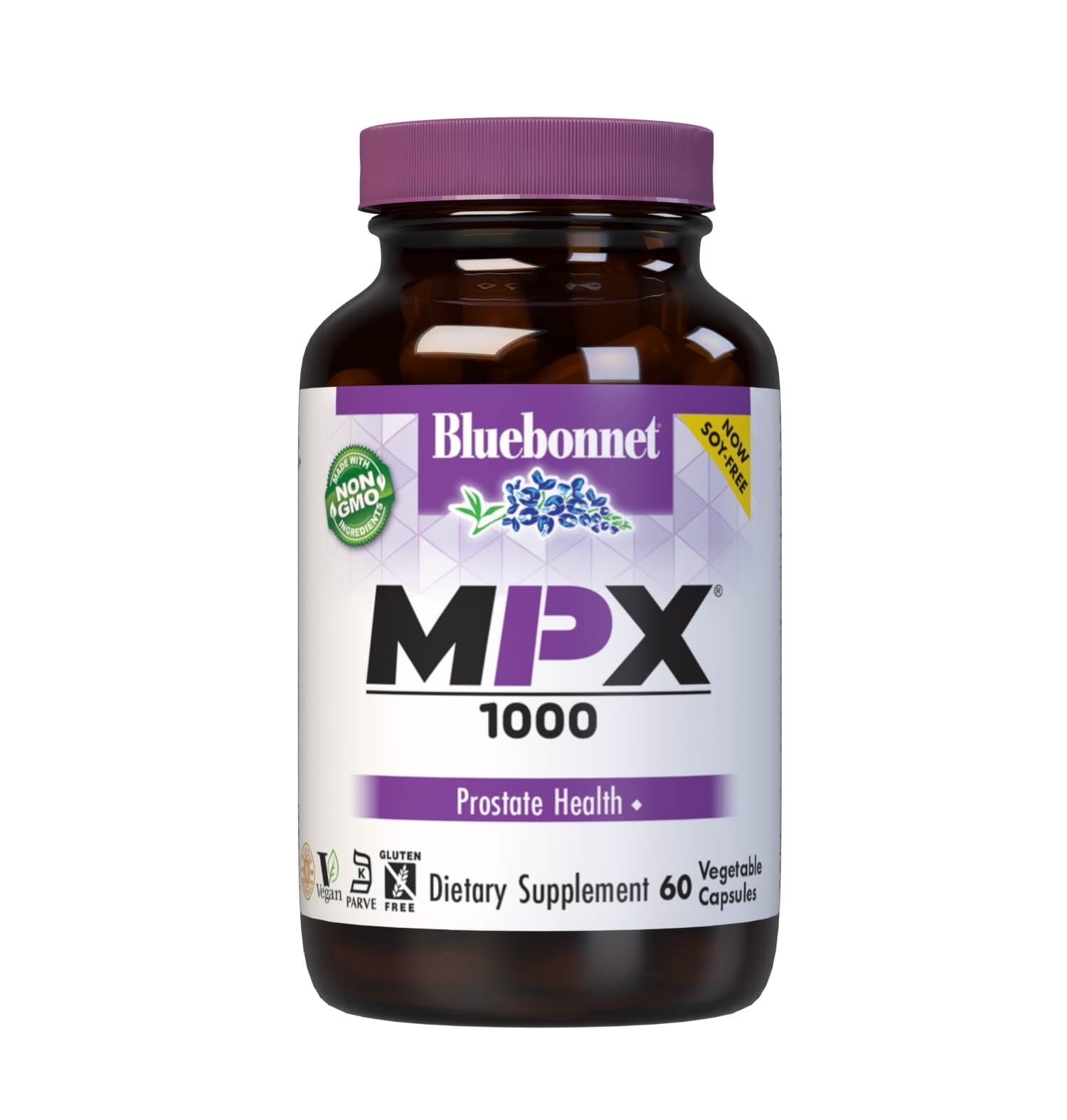 Bluebonnet MPX 1000 Prostate Support*, Saw Palmetto, Pumpkin Seed, Stinging Nettle 60 Caps