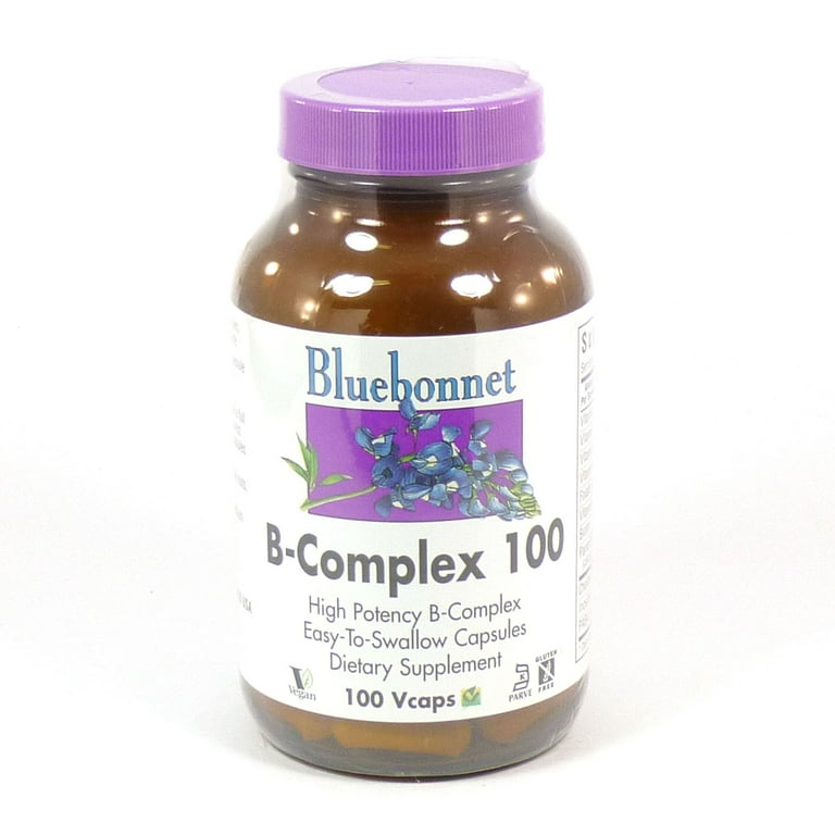 Bluebonnet Nutrition High Potency B Complex 100 - Vegan