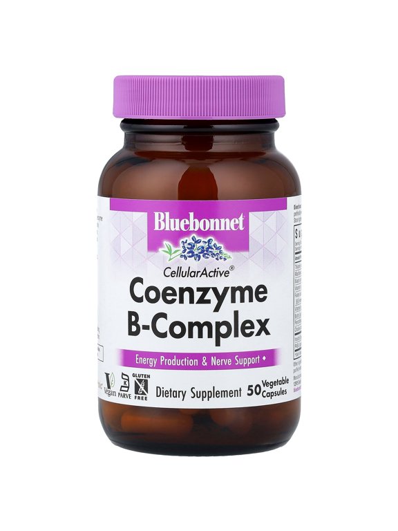 Cellular Active Coenzyme B-Complex, Energy Production & Nerve Support*, 50 Caps