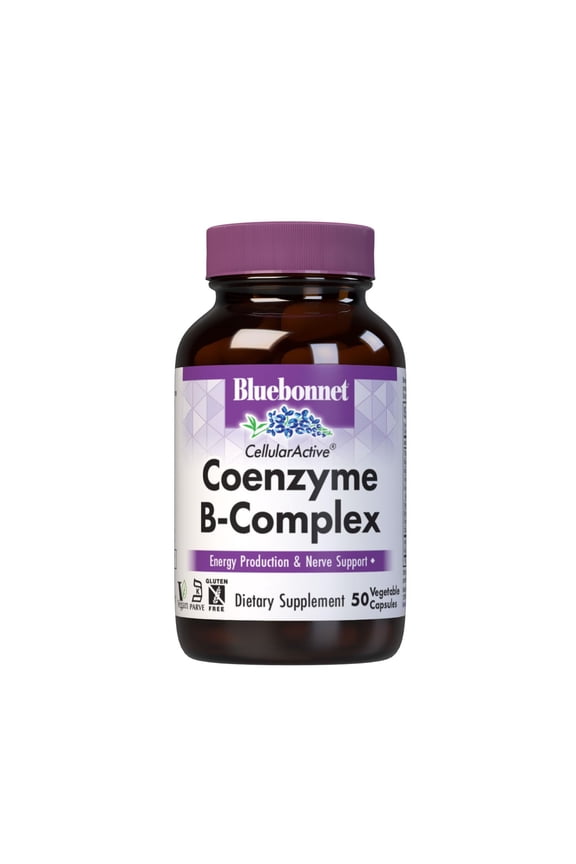 Cellular Active Coenzyme B-Complex, Energy Production & Nerve Support*, 50 Caps