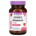 thumbnail image 1 of Bluebonnet Nutrition Earth Sweet® Chewables, Melatonin, Raspberry, 1 mg, 120 Chewable Tablets, 1 of 4