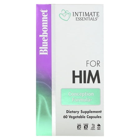 Bluebonnet Kosher Intimate Essentials for Him Conception Formula - 60 Capsules