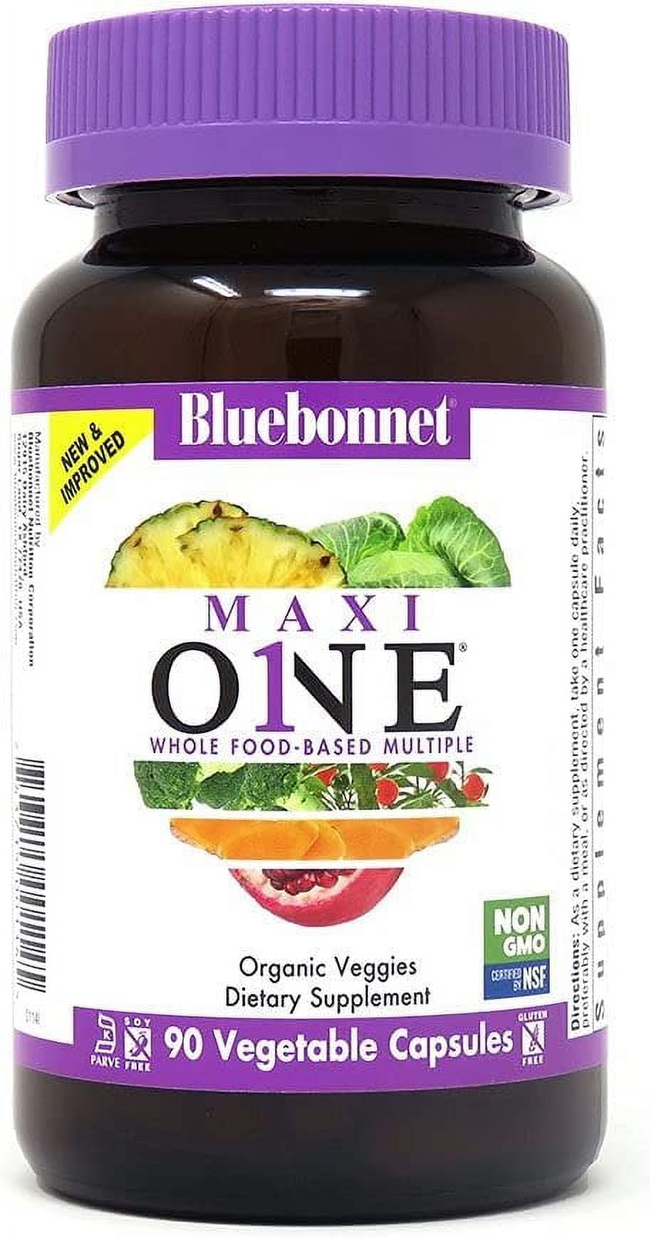 Bluebonnet Nutrition Maxi One With Iron, Natural Complete Multivitamin ...