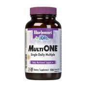 Bluebonnet Multi One With Iron Complete Full Spectrum Multiple Vitamin, 120 Days