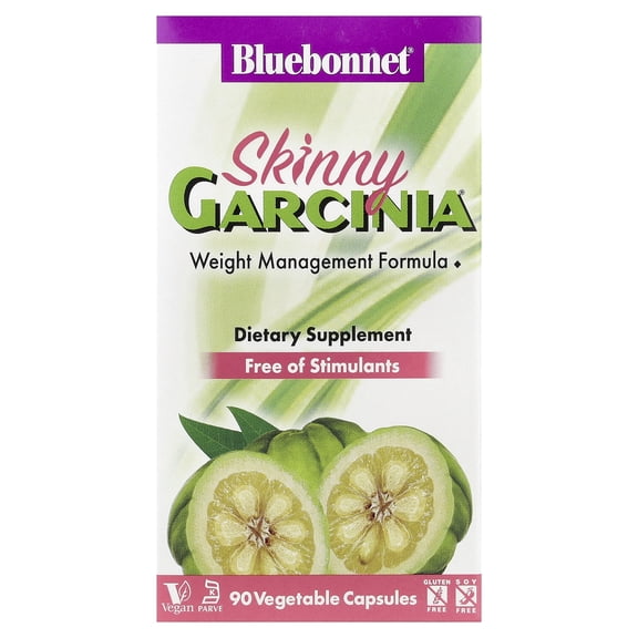 Bluebonnet Nutrition Skinny Garcinia Weight Management Formula, 90 vcaps