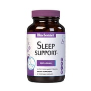 Bluebonnet Sleep Support, Rest & Relaxation Whole Food-Based Formula* 60 Veg Caps, 60 Days