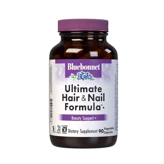 Bluebonnet Ultimate Hair & Nail, Vitamins, Minerals & Nutrients for Beauty Within, 30 Days