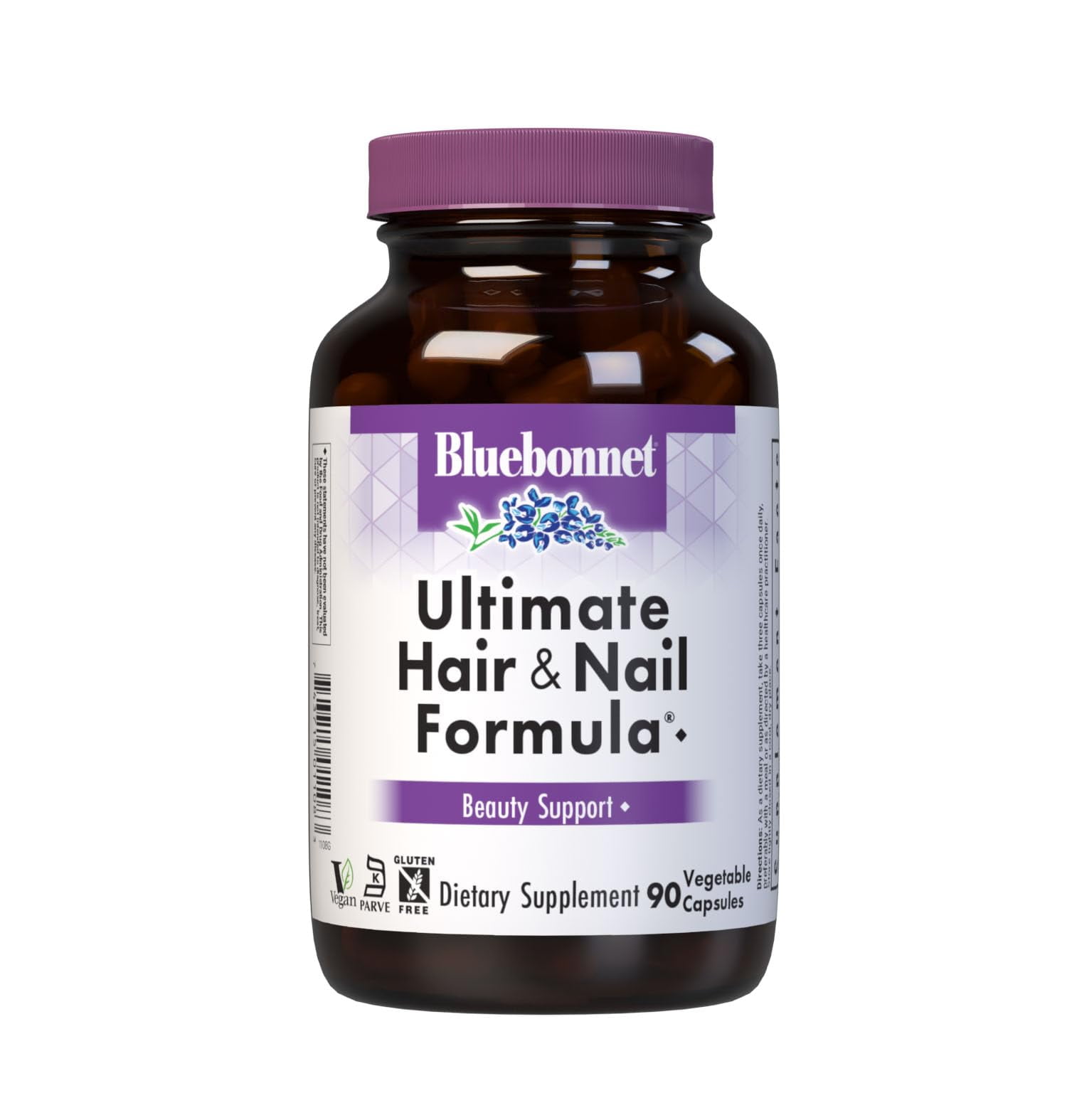 Bluebonnet Ultimate Hair & Nail, Vitamins, Minerals & Nutrients for Beauty Within, 30 Days