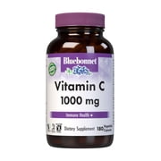Bluebonnet Nutrition Vitamin C 1000 mg Capsules, 180 Ct