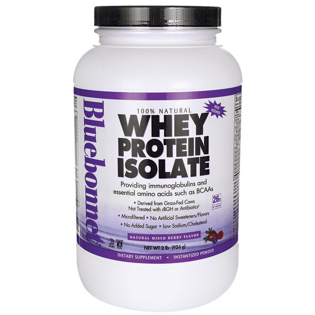Nutrition Whey Protein Isolate Mixed Berry 2 lbs Powder