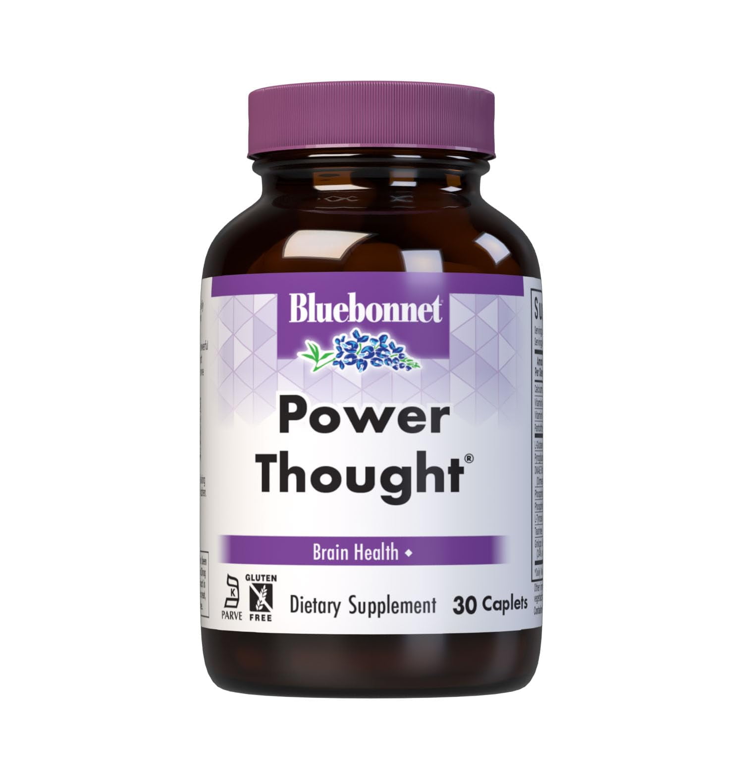 Bluebonnet Nutrition Power Thought Supplement, DMAE, Brain Health*, 30 Count