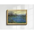 thumbnail image 1 of Bluebonnet Print, Vintage Landscape Art, Texas State Flower, Wildflower Meadow, Rustic Wall Art, Farmhouse Decor, Spring Poster, Unframed Poster Size 12x18, 1 of 4