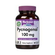 Bluebonnet Nutrition Pycnogenol Vegetarian Capsules, 100mg, Vascular & Immune*, 60 Count
