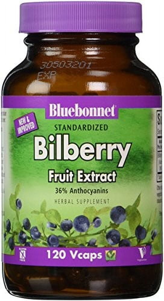 Standardized Bilberry Fruit Extract, 120 Ct