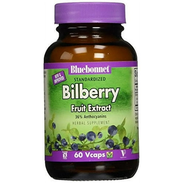 Standardized Bilberry Fruit Extract, 60 Ct