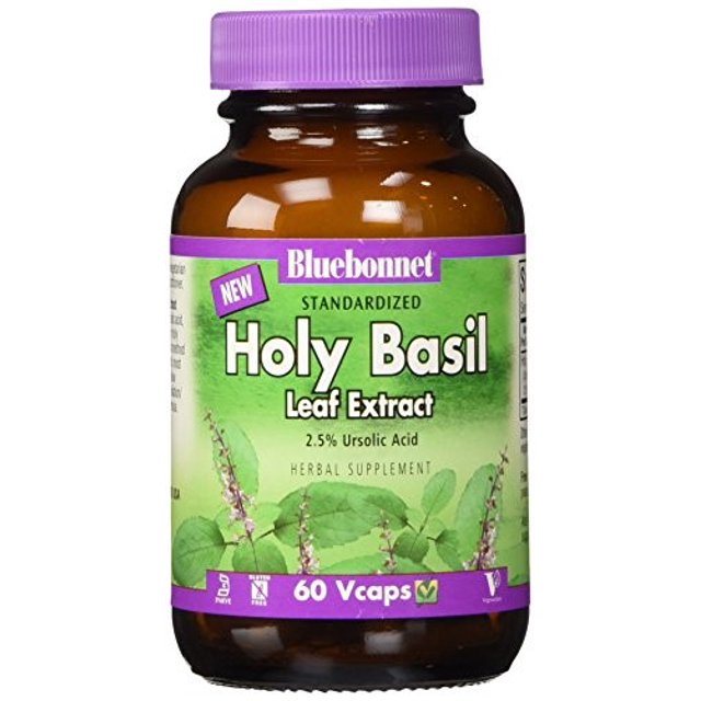 Standardized Holy Basil Leaf Extract, 60 Ct
