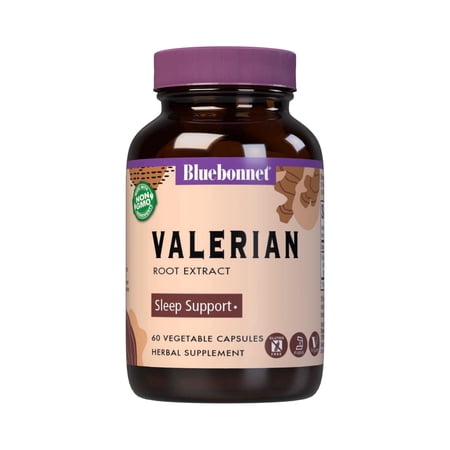 Bluebonnet Nutrition Valerian Root Extract Supplement, 60 Count